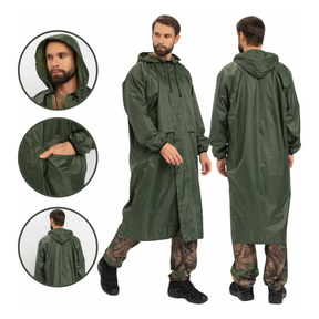 Capa De Chuva P/ Pesca Pescaria Militar Reforçada Epi Oferta