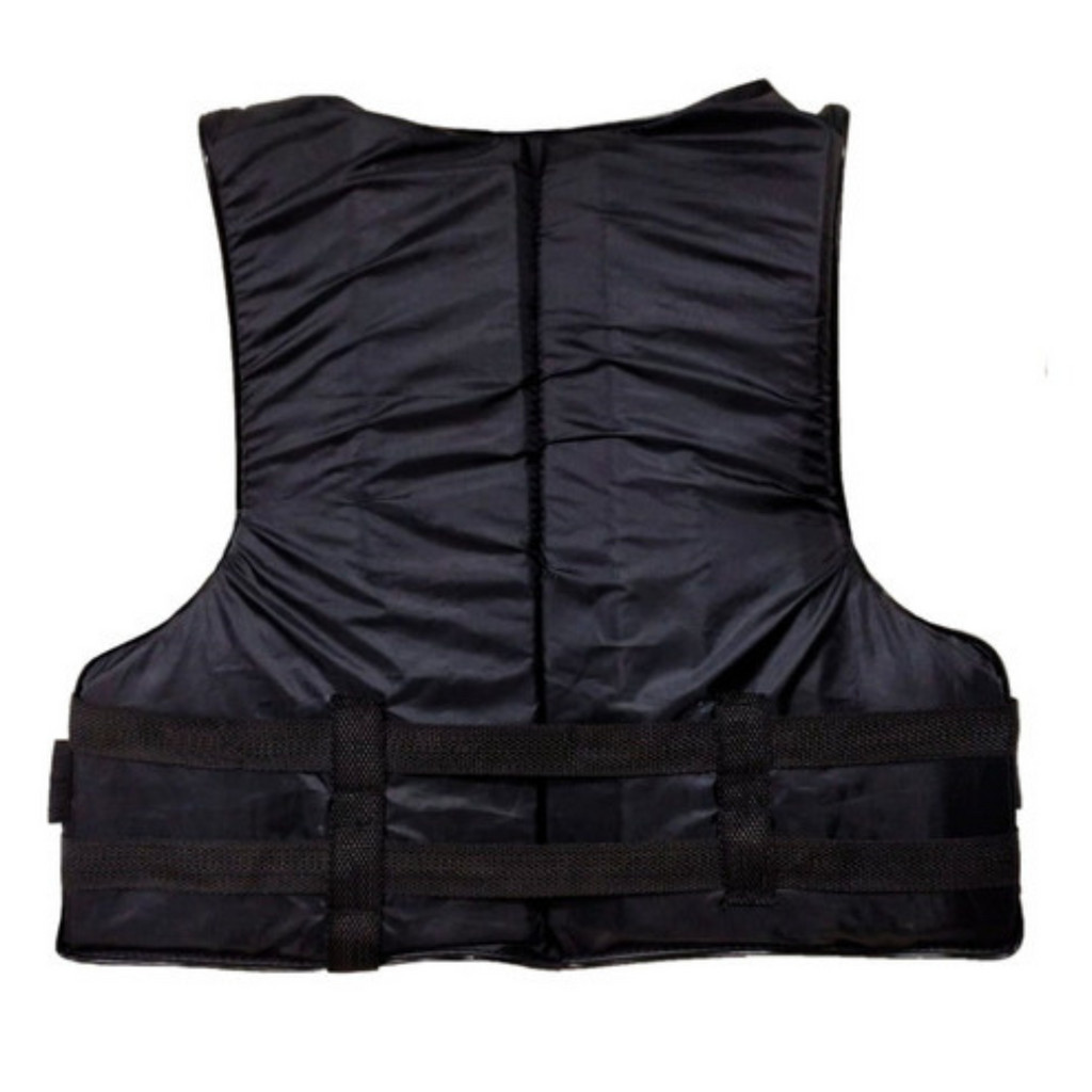 Colete Salva Vidas Raju Para Pescas Atividade Aquática Embarcação Unissex 60Kg Preto