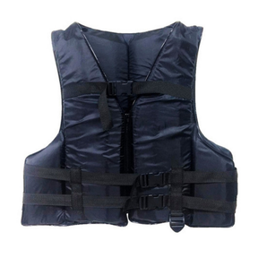 Colete Salva Vidas Raju Para Pescas Atividade Aquática Embarcação Unissex 60Kg Preto