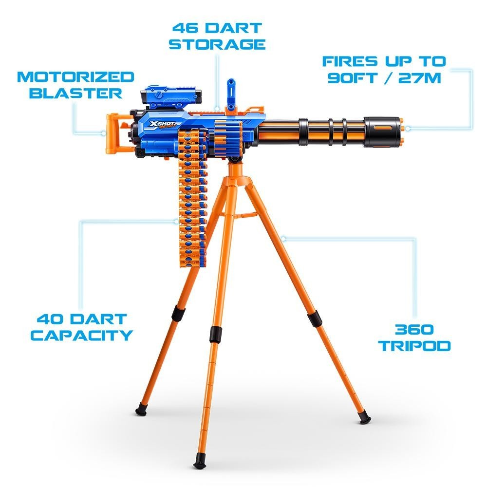 Lancador Insanity Motorized Rage Fire 72 Dardos