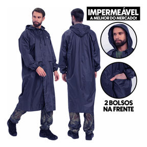 Capa De Chuva P/ Pesca Pescaria Militar Reforçada Epi Oferta