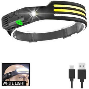 Compartilhar: LANTERNA DE CABEÇA PROVA D'AGUA RECARREGÁVEL ACAMPAMENTO CAMINHADA PESCA CICLISMO E CORRIDA