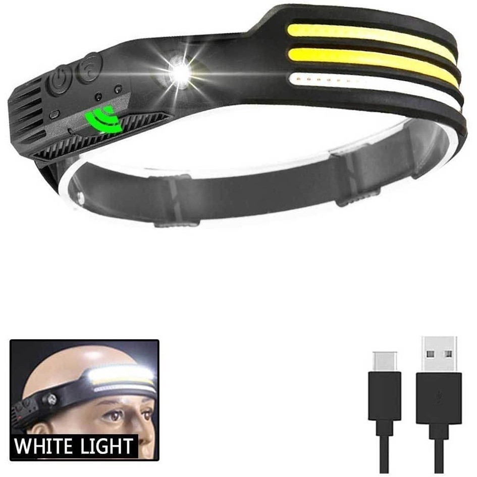 Compartilhar: LANTERNA DE CABEÇA PROVA D'AGUA RECARREGÁVEL ACAMPAMENTO CAMINHADA PESCA CICLISMO E CORRIDA