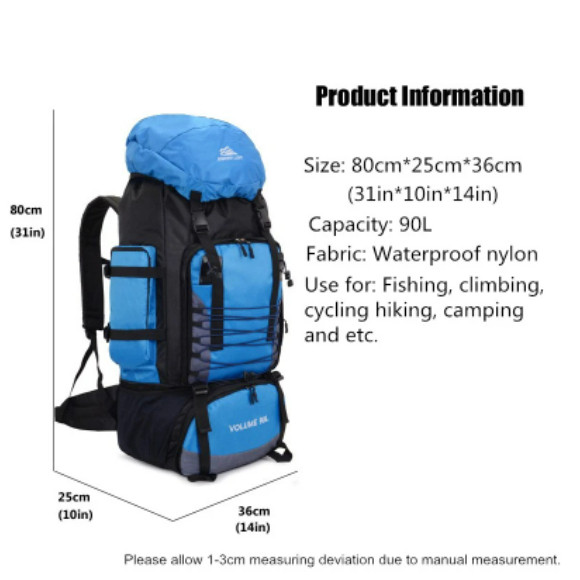 ravel Bag Camping Mochila Caminhadas Exército Escalada Sacos Trekking Montanhismo Grande Camping