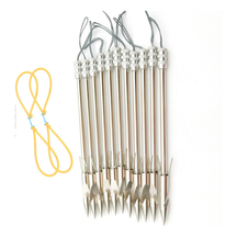 Kit18 Estilingue De Pesca Completo Flecha De Pesca/Carretel De Pesca/dispositivo De Lançamento