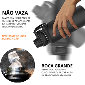 1200 ml 32 Oz 40 Oz Garrafa Térmica liso espacial Quente & Frio Com Isolamento Térmico