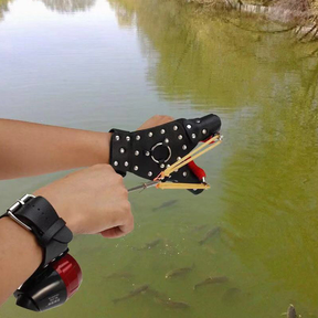 Kit18 Estilingue De Pesca Completo Flecha De Pesca/Carretel De Pesca/dispositivo De Lançamento