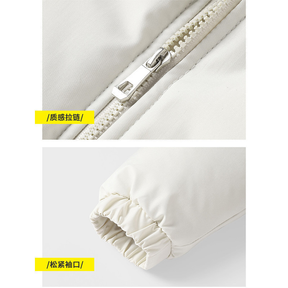 Quiksilver Jaqueta Espessada De Inverno Masculina Com Gola Alta Manga Comprida De Algodão Quente E Confortável