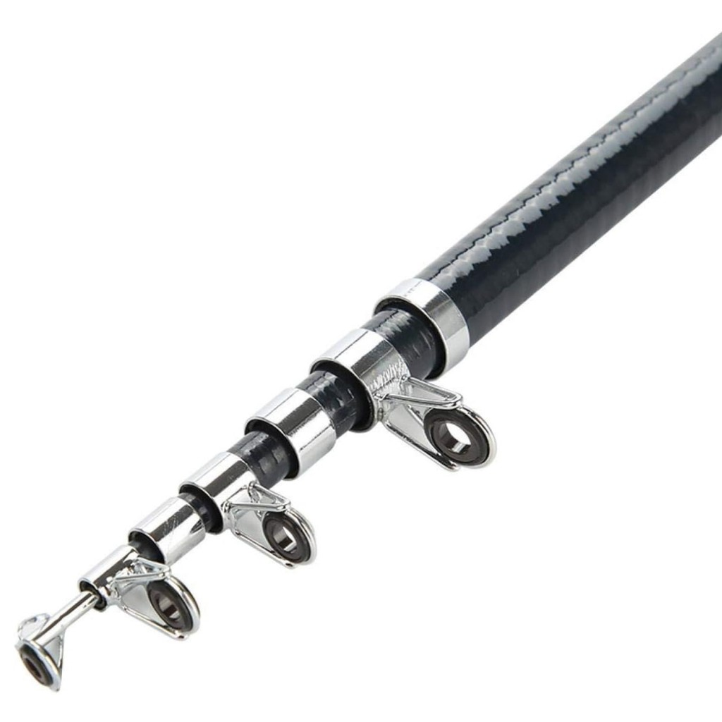 Varas de Pesca Leve Dobrável Portátil Carretel Fechado