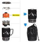 Fogareiro com Panela Jet Cook Trekking Alpinismo Camping