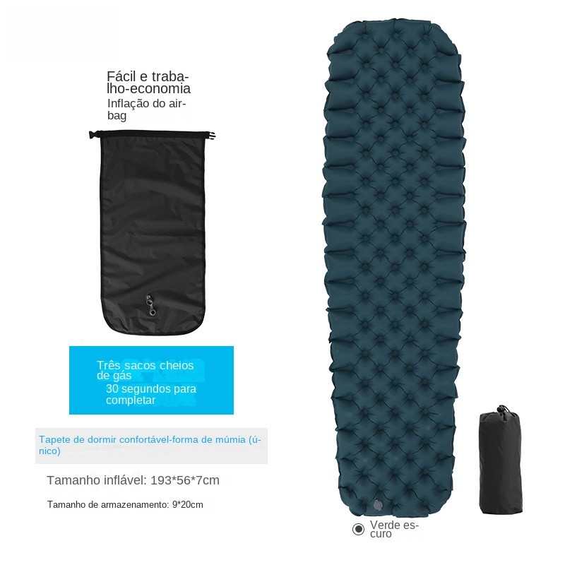 Colchão de ar ultra-leve / tapete de dormir à prova de água para acampar e relaxar