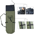 Bolsa cilíndrica para pesca ao ar livre bolsa para vara de pesca bolsa para vara de mar, bolsa para equipamento de pesca