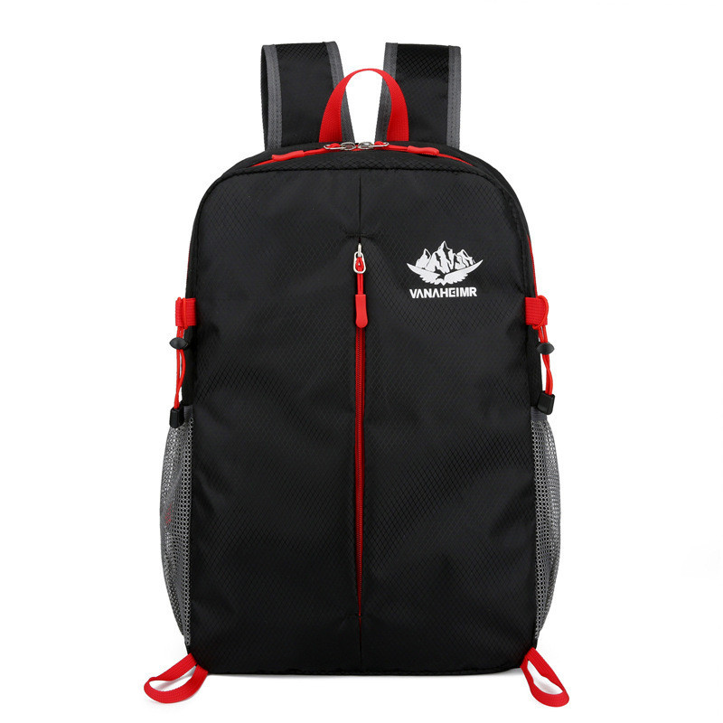 Mochila Unissex Leve Impermeável Dobrável Para Exterior Casual De Viagem Grande Capacidade Esportiva