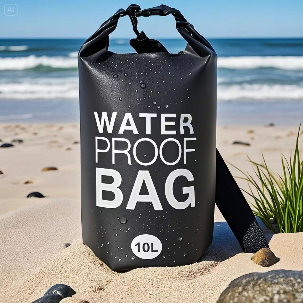 Bolsa Impermeável Saco Estanque 2/5/10/15/20/30L Camping Bag Mochila Pesca Caiaque Natação