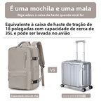Males Multifuncional Viagem Mochila Portátil Grande Capacidade Transpirável Bagagem De Mão