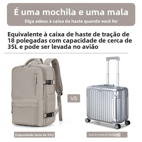Males Multifuncional Viagem Mochila Portátil Grande Capacidade Transpirável Bagagem De Mão