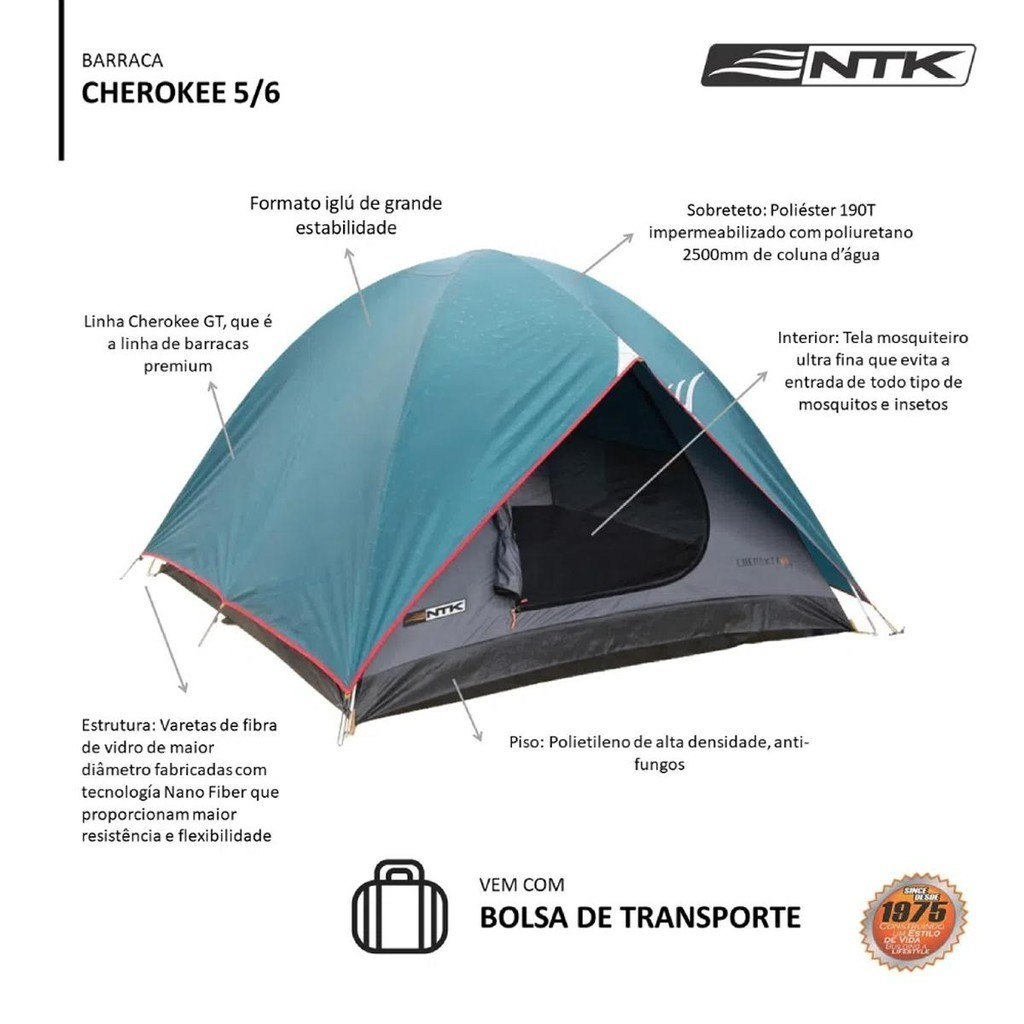Barraca para Camping Cherokee GT - Nautika
