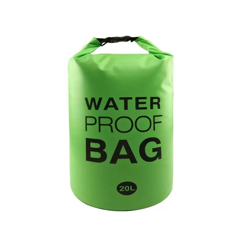 Bolsa Impermeável Saco Estanque 2/5/10/15/20/30L Camping Bag Mochila Pesca Caiaque Natação