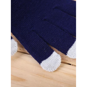 Luvas De Malha Suave Inverno Quente touch Screen Luvas De Dedos Completos Para Mulheres Meninas