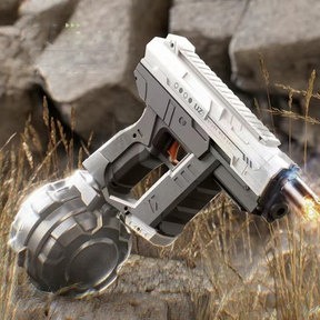 Pistola de Água Elétrica Automática Recarregável Ideal para Diversão Infantil ao Ar Livre Brinquedo Lançador de Água