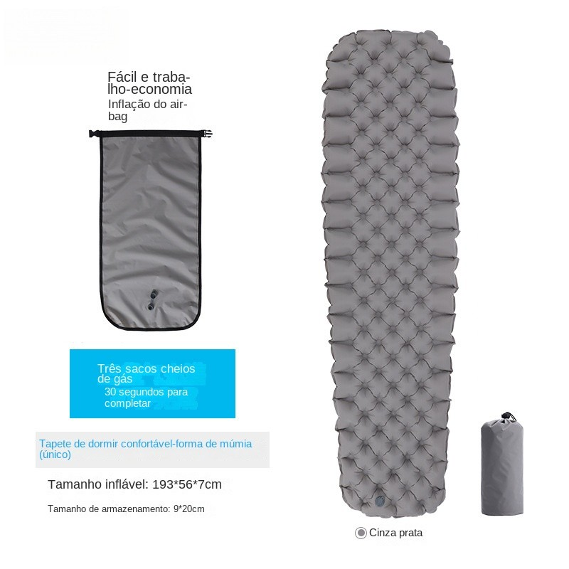 Colchão de ar ultra-leve / tapete de dormir à prova de água para acampar e relaxar