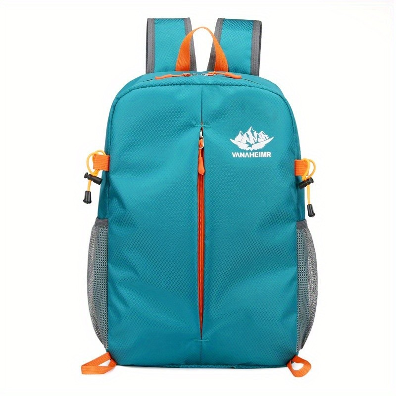 Mochila Unissex Leve Impermeável Dobrável Para Exterior Casual De Viagem Grande Capacidade Esportiva