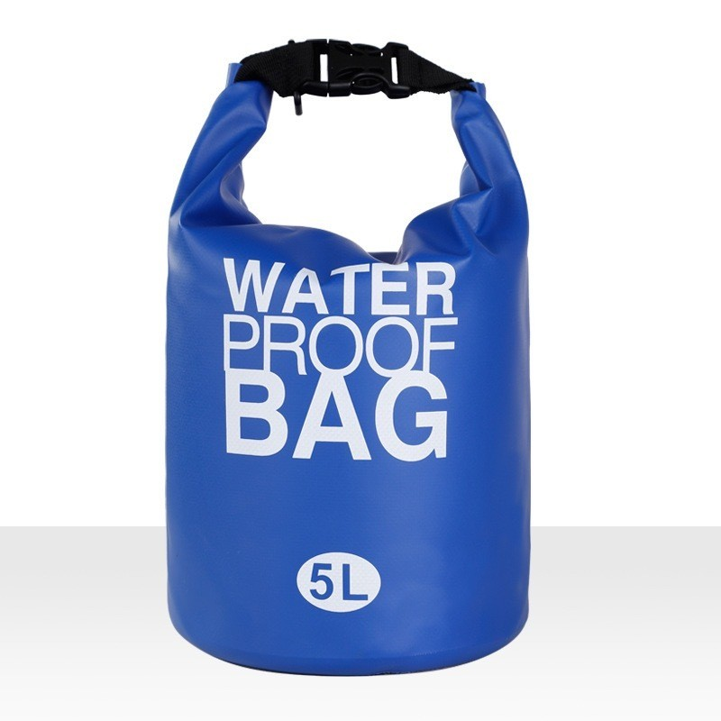 Bolsa Impermeável Saco Estanque 2/5/10/15/20/30L Camping Bag Mochila Pesca Caiaque Natação