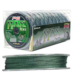 Linha de Pesca Multifilamento Max Force 4X Maruri 100 Metros