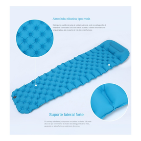 Colchão de ar ultra-leve / tapete de dormir à prova de água para acampar e relaxar