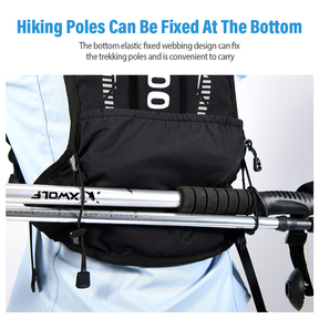 Newboler 5L Mochila De Hidratação Para Bicicleta Leve E Respirável Colete De Corrida À Prova D'água Ciclismo Com