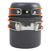 Conjunto De 2 Panelas Portátil Acampamento Piquenique