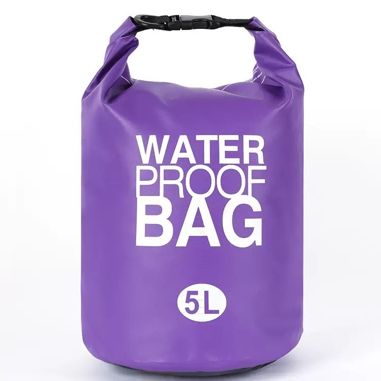 Bolsa Impermeável Saco Estanque 2/5/10/15/20/30L Camping Bag Mochila Pesca Caiaque Natação