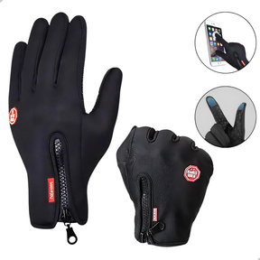Luva Térmica resistente a água Unissex para Moto e Bike com Touch
