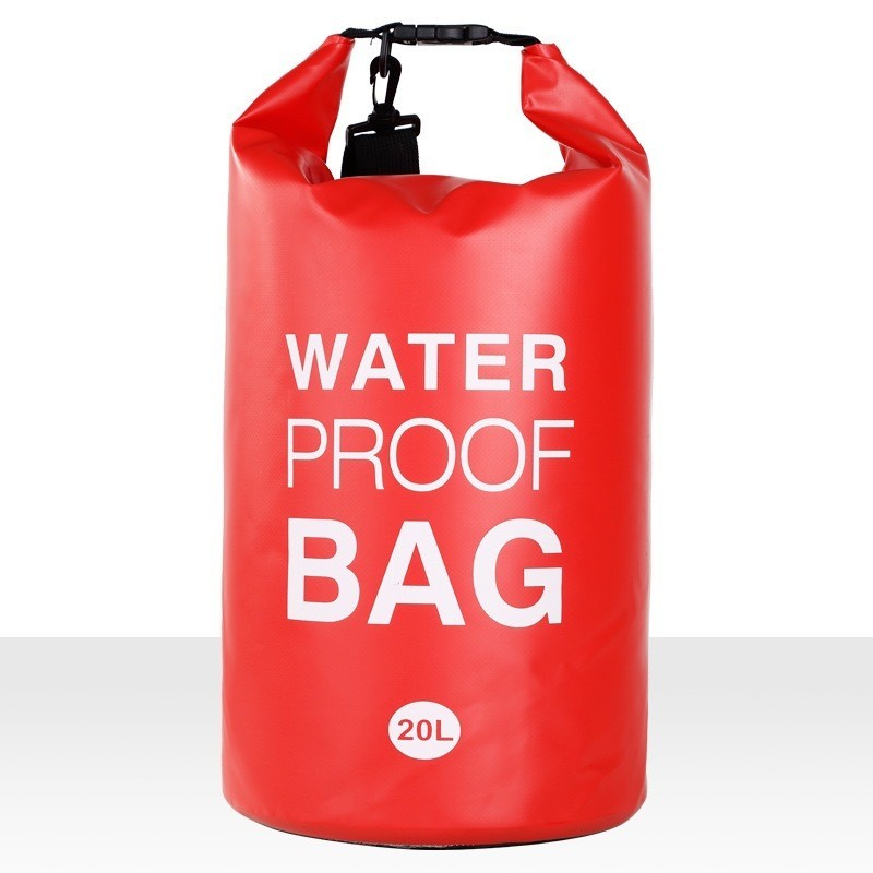 Bolsa Impermeável Saco Estanque 2/5/10/15/20/30L Camping Bag Mochila Pesca Caiaque Natação