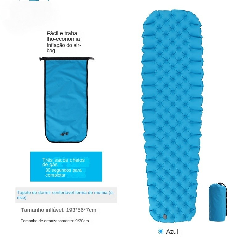 Colchão de ar ultra-leve / tapete de dormir à prova de água para acampar e relaxar