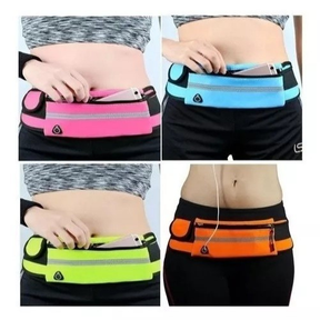 Bolsa Pochete Unissex Esportiva Impermeável Porta Celular Porta Garrafa Fitness