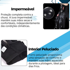 Luva Térmica resistente a água Unissex para Moto e Bike com Touch