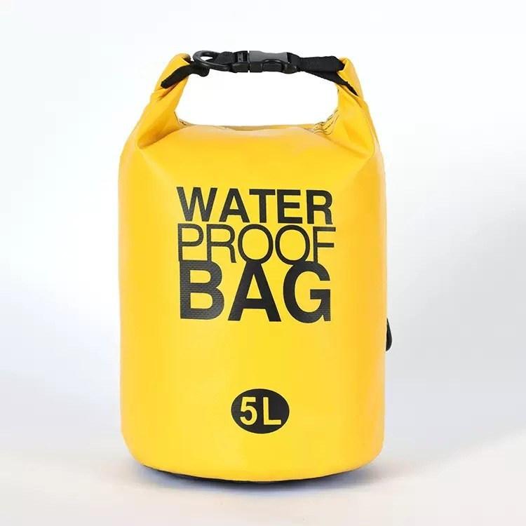 Bolsa Impermeável Saco Estanque 2/5/10/15/20/30L Camping Bag Mochila Pesca Caiaque Natação