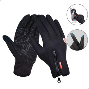 Luva Térmica resistente a água Unissex para Moto e Bike com Touch