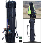 Bolsa cilíndrica para pesca ao ar livre bolsa para vara de pesca bolsa para vara de mar, bolsa para equipamento de pesca
