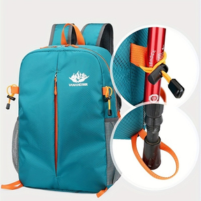 Mochila Unissex Leve Impermeável Dobrável Para Exterior Casual De Viagem Grande Capacidade Esportiva