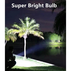 Lanterna Tatica Recarregavel Mais Forte Do Mundo Sitio Led