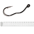 12pcs Anzol de Pesca Mata Kail Pancing Automático Anti-Running com Barba Dupla e Aço Manganês