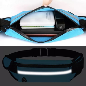 Bolsa Pochete Unissex Esportiva Impermeável Porta Celular Porta Garrafa Fitness