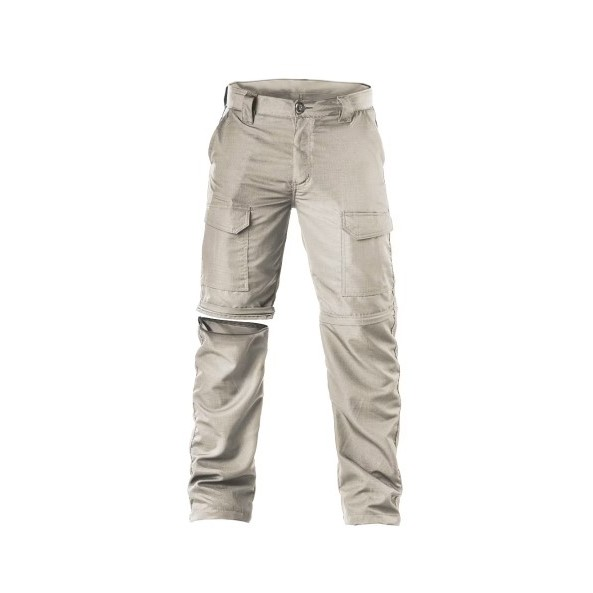 Calça de Pesca Vira Bermuda Trilha Camping Tecido Leve
