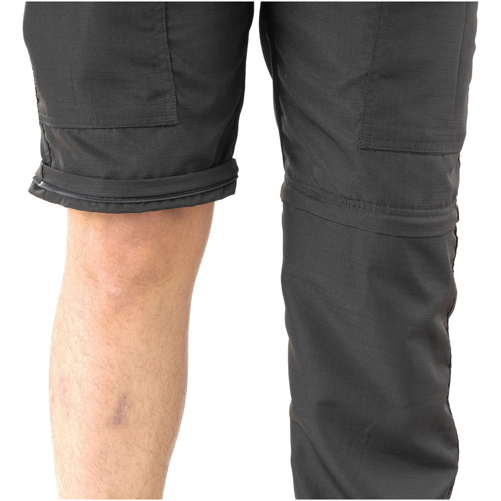 Calça de Pesca Vira Bermuda Trilha Camping Tecido Leve