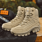 Plus Size Botas de Combate Alta Botas de Deserto Botas de Caminhada Masculina