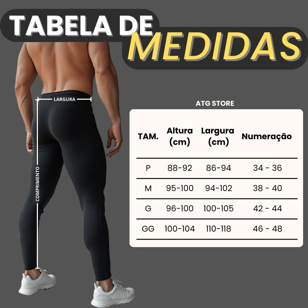 Calça Compressão Legging Flanelada Termica Academia Treino Modeladora Esportiva Corrida Versátil
