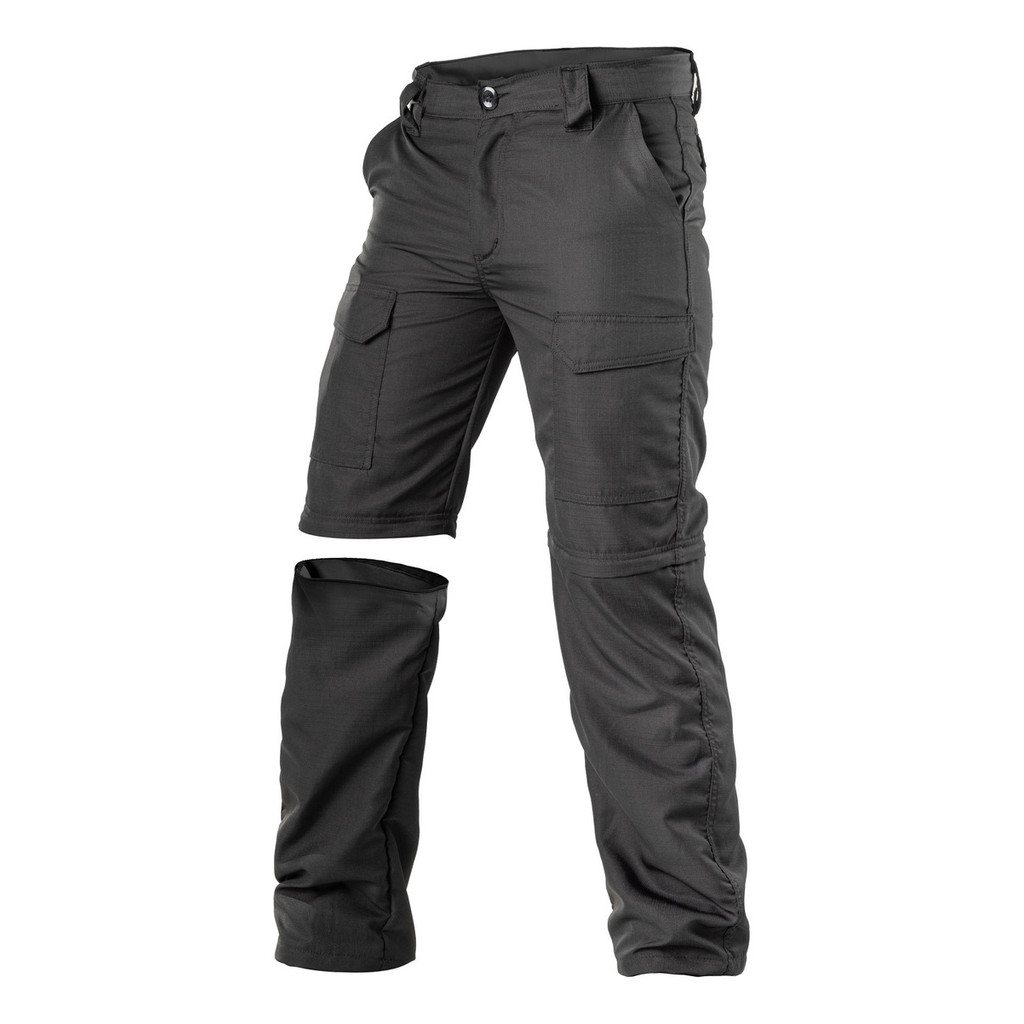 Calça de Pesca Vira Bermuda Trilha Camping Tecido Leve