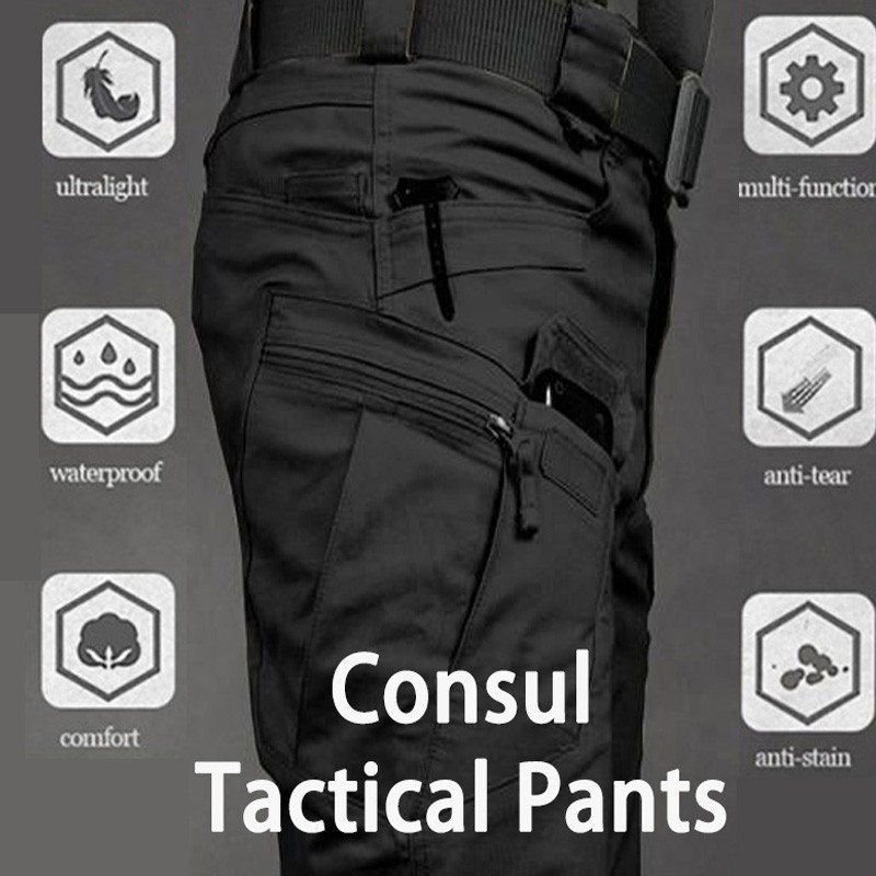 Calças Cargo Masculinas Táticas De Alta Qualidade , À Prova D'água , Usuários Do Exército , Esportes Externos , Caminhad